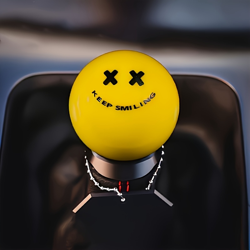Interior Design Course - Ручка переключения передач Keep Smiling Yellow